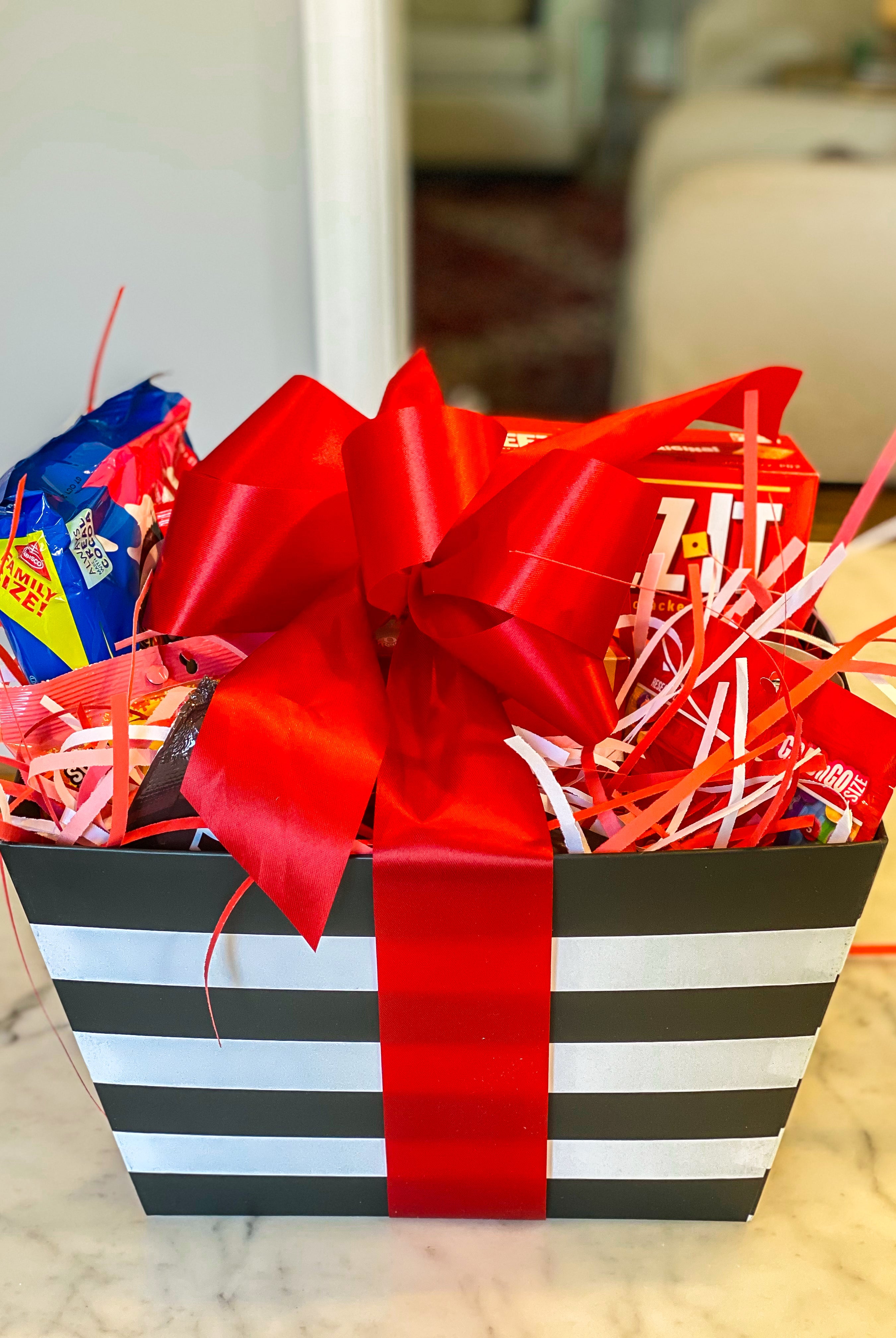 Goodies packaged for delivery in Tuscaloosa Alabama