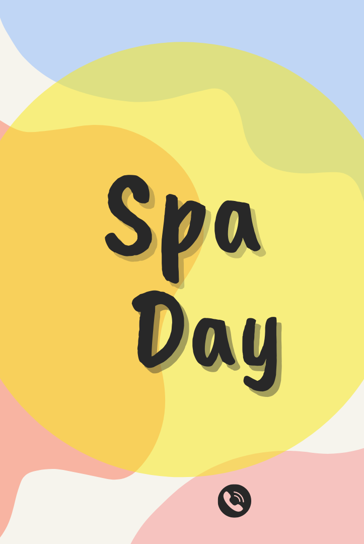 Spa day graphic